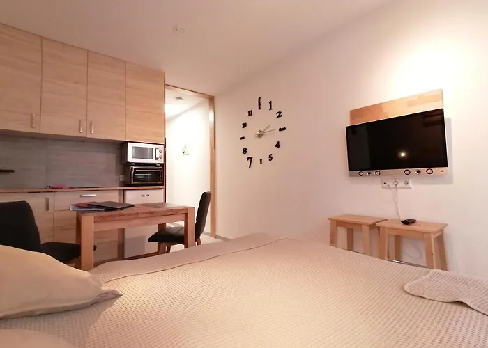 Studio 20Qm Mit Balkon Und Innenpool - 22040
